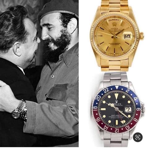 castro double rolex|fidel castro watches.